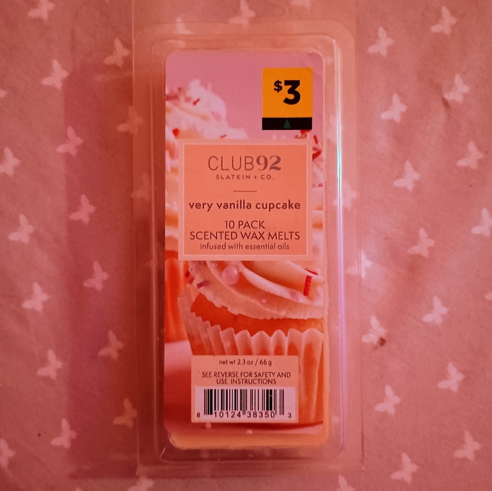 Club 92 Vanilla Cupcake Wax Melts